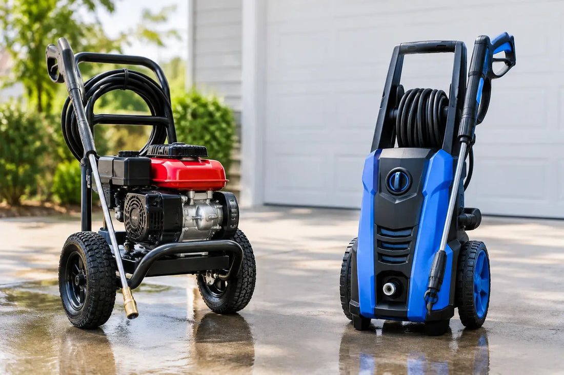 Gas Versus Electric Pressure Washers Compared - Get it from Bo