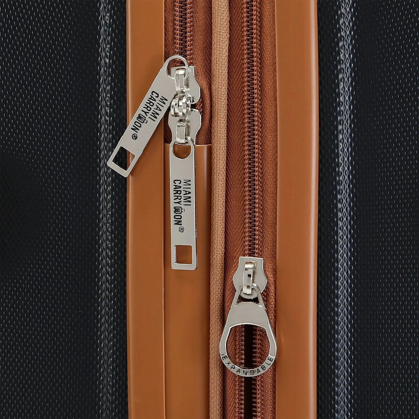 Collins 3 Piece Expandable Retro Luggage Set Travellty