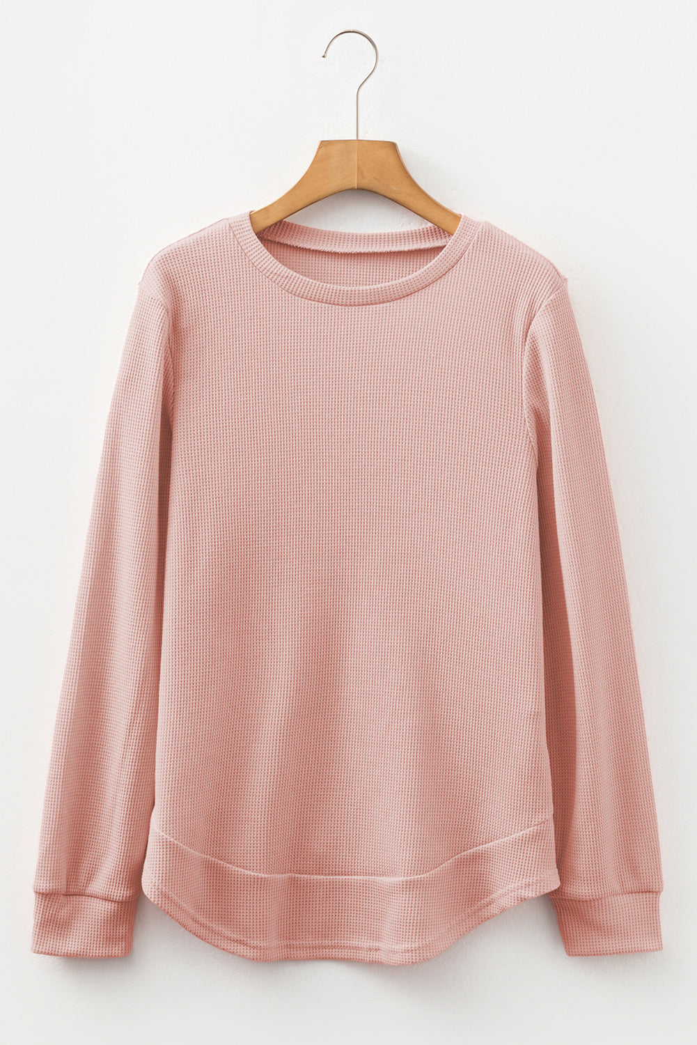 Allison Waffle Long Sleeve Top
