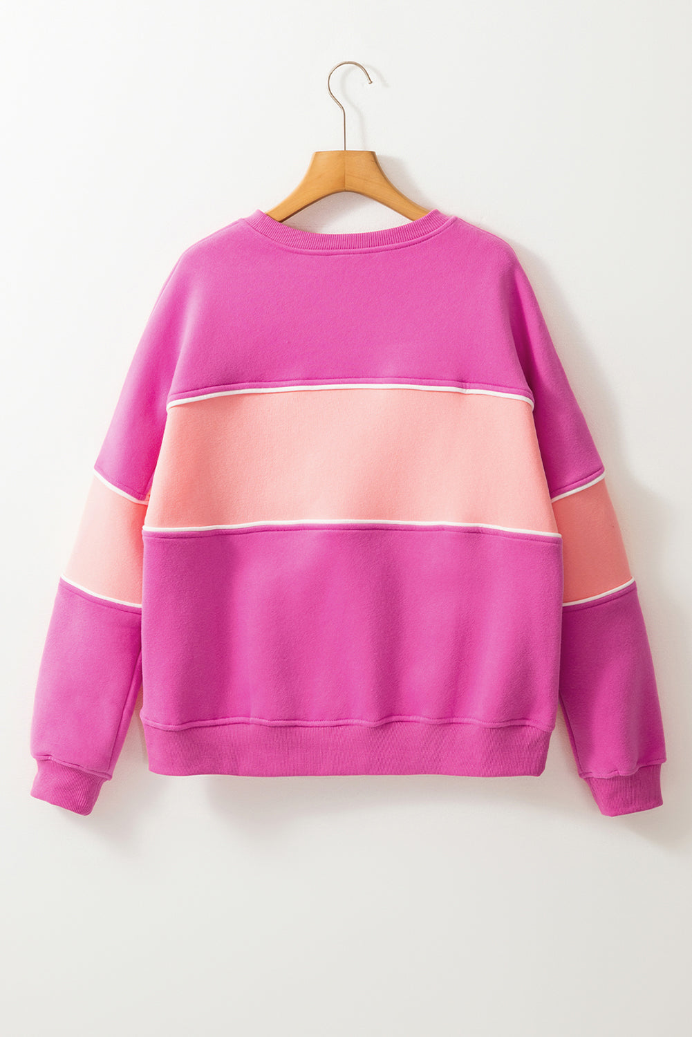 Harper Shoulder Ribbed Trim Sweatshirt