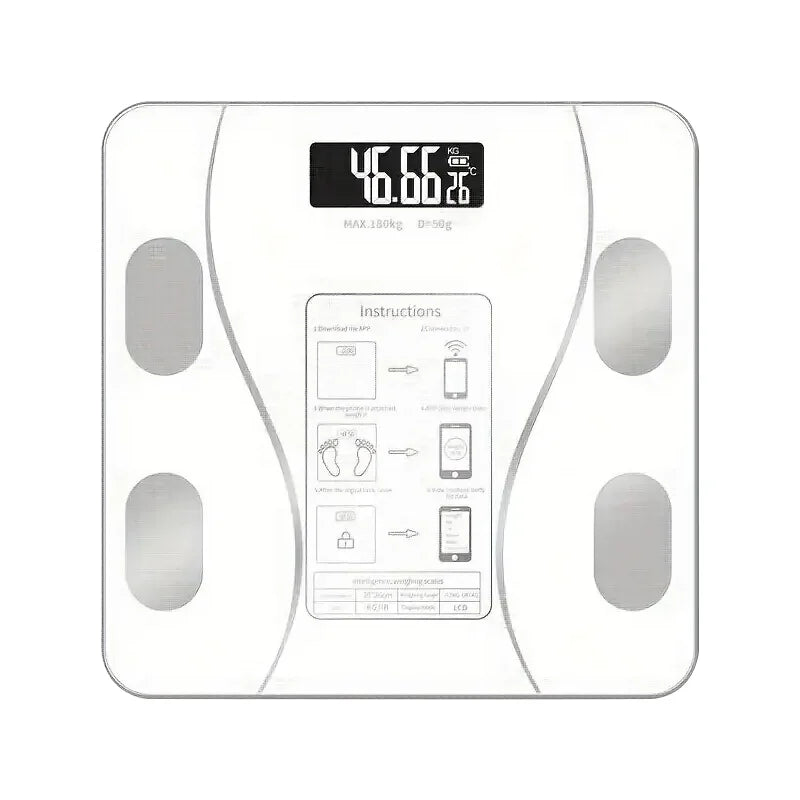Smart Scale LED Digital Bluetooth Data Analysis Get it from Bo