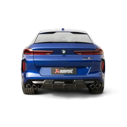 Akrapovic 2024+ BMW X5M / X6M (Face Lift) Slip-On Line (Titanium) w/Carbon Fiber Tips - Get it from Bo