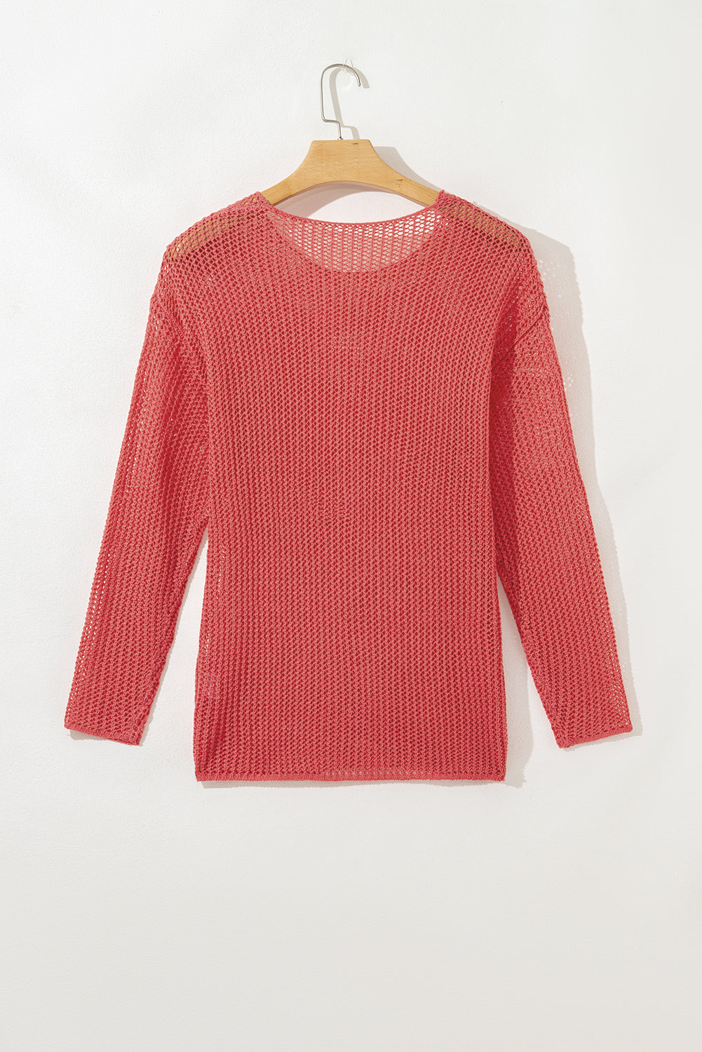 Hadley Crochet Hollow-out Sweater Threaded Pear