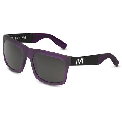 GIVING: Matte Purple - Brushed Black / Grey Lens - Get it from Bo