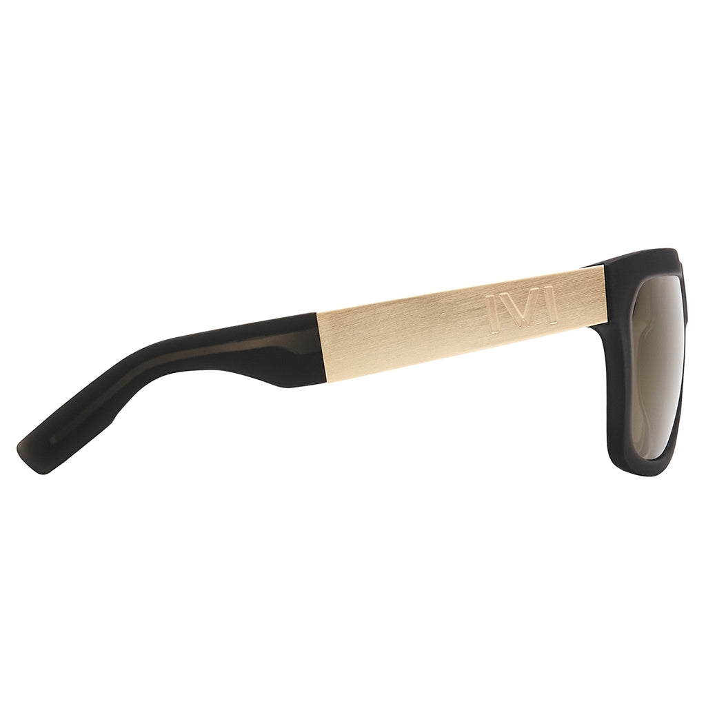 Giving: Matte Grey Translucent - Brushed Gold / Gold Flash Lens - Get it from Bo