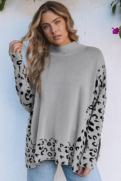 Isabella Side Slit Oversized Sweater