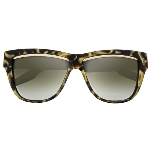 Dusky: Polished Tigers Eye - Brushed Gold / Bronze Gradient Lens - Get it from Bo