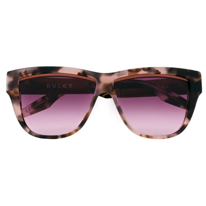Dusky: Matte Mauve Tortoise - Rose Gold / Rose Gradient Lens - Get it from Bo