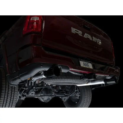 AWE 25+ RAM 1500 3.0TT 0FG Catback Touring Exhaust - Diamond Black Tips NP Motorsports