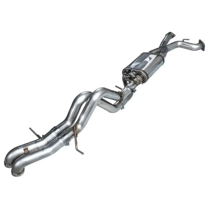 AWE Tuning 22-24 Ford Bronco Raptor 4WD Dual BashGuards Cat-Back SwitchPath Exhaust (No Tips) NP Motorsports