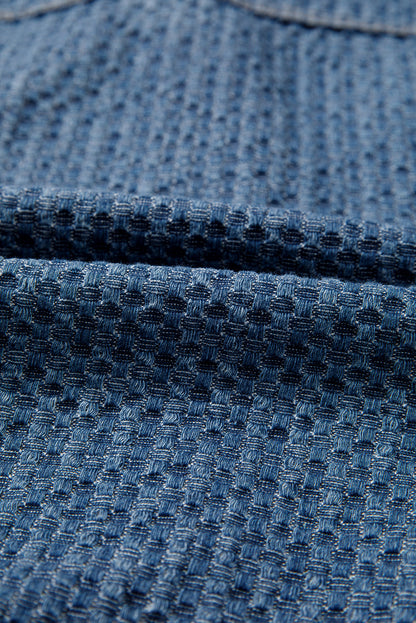 Rosalyn Flap Textured Down Jacket