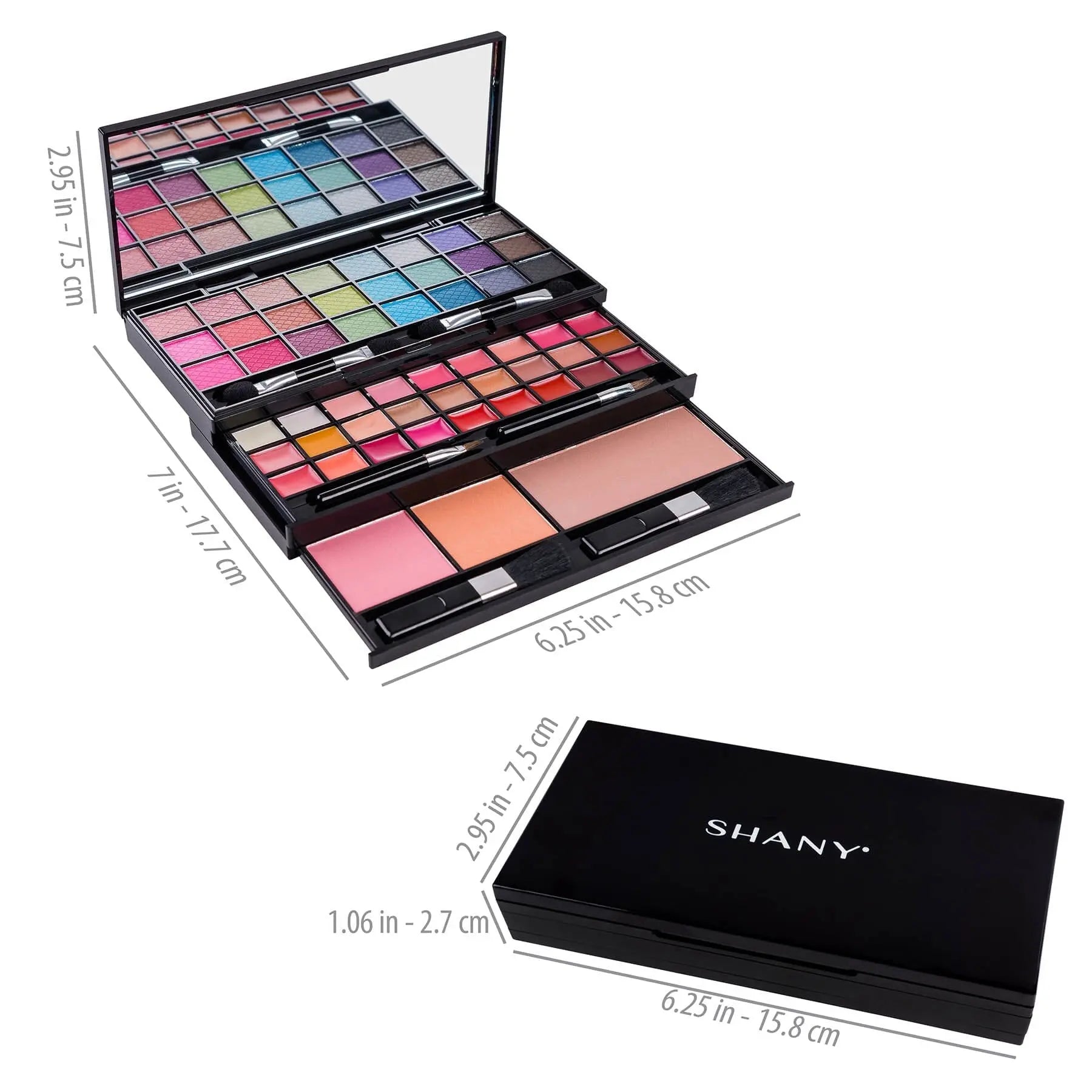 Classy & Sassy All-in-One Makeup Kit with 45 Colors SHANY