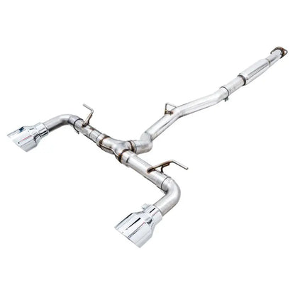 AWE Subaru BRZ/ Toyota GR86/ Toyota 86 Track Edition Cat-Back Exhaust- Chrome Silver Tips NP Motorsports