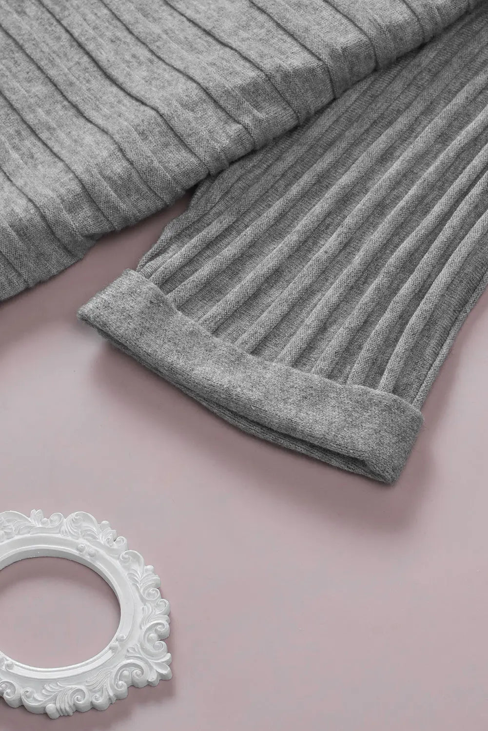 Lolatara Open Front Knit Cardigan