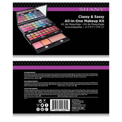Classy & Sassy All-in-One Makeup Kit with 45 Colors SHANY