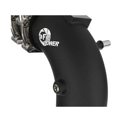 aFe BladeRunner 21-22 Ford F-150 Ecoboost V6-3.5L(tt) Aluminum Hot and Cold Charge Pipe Kit Black NP Motorsports