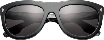 Jagger -  Polished Black - Marble Stone / Grey Lens - Get it from Bo