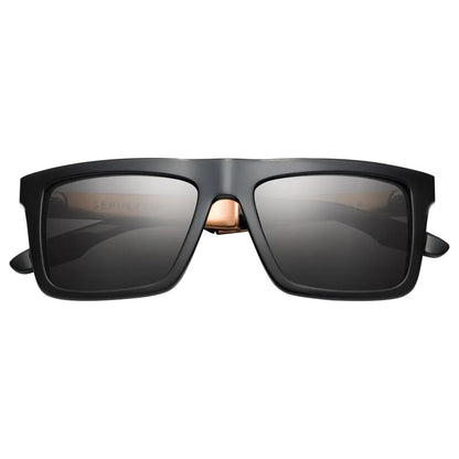 Sepulveda: Polished Black & Copper / Grey Lens - Get it from Bo