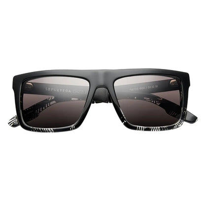 Sepulveda: Polished Dazzle - Brushed Black / Grey Lens - Get it from Bo