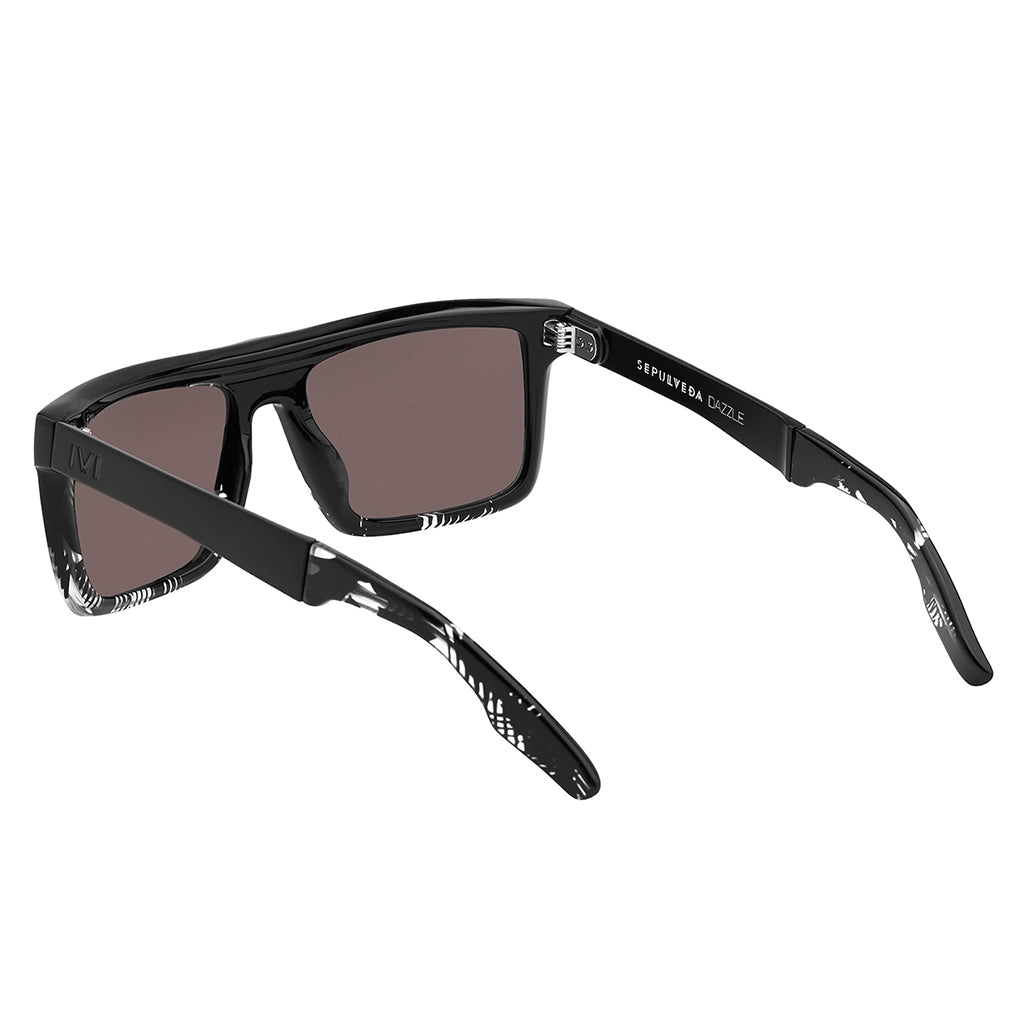 Sepulveda: Polished Dazzle - Brushed Black / Grey Lens - Get it from Bo