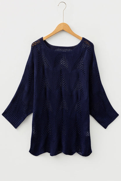 Ava 8 Sleeve Casual Sweater