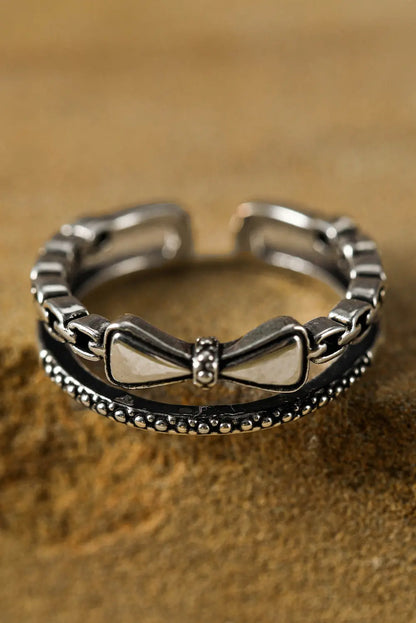 Alena alloy Double Tier Ring