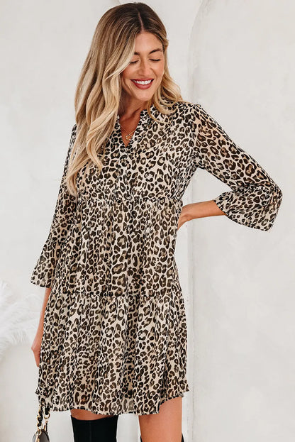 Gwenhara 4 Sleeve Swing Dress