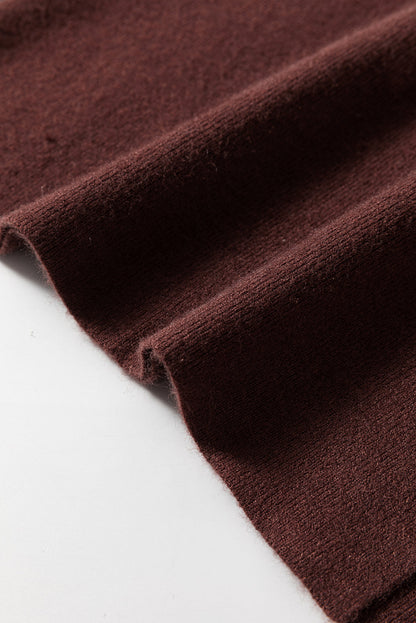 Olivia Mock Side Slit Sweater