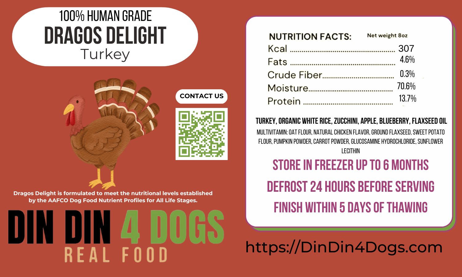 Beef and Chicken Combo - case includes 24, 8oz meals - Get it from Bo