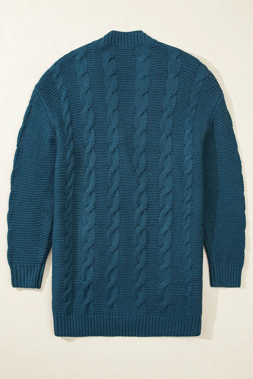 Gianna Knit Front Baggy Cardigan