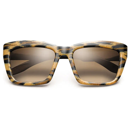 Bonnie: Polished Leopard - Polished Black / Bronze Gradient Lens - Get it from Bo