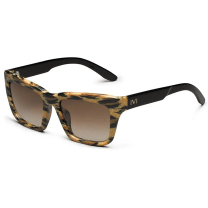 Bonnie: Polished Leopard - Polished Black / Bronze Gradient Lens - Get it from Bo