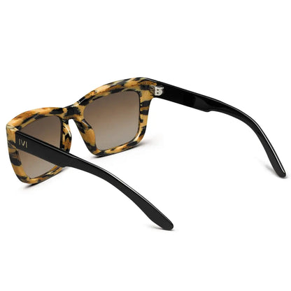 Bonnie: Polished Leopard - Polished Black / Bronze Gradient Lens - Get it from Bo