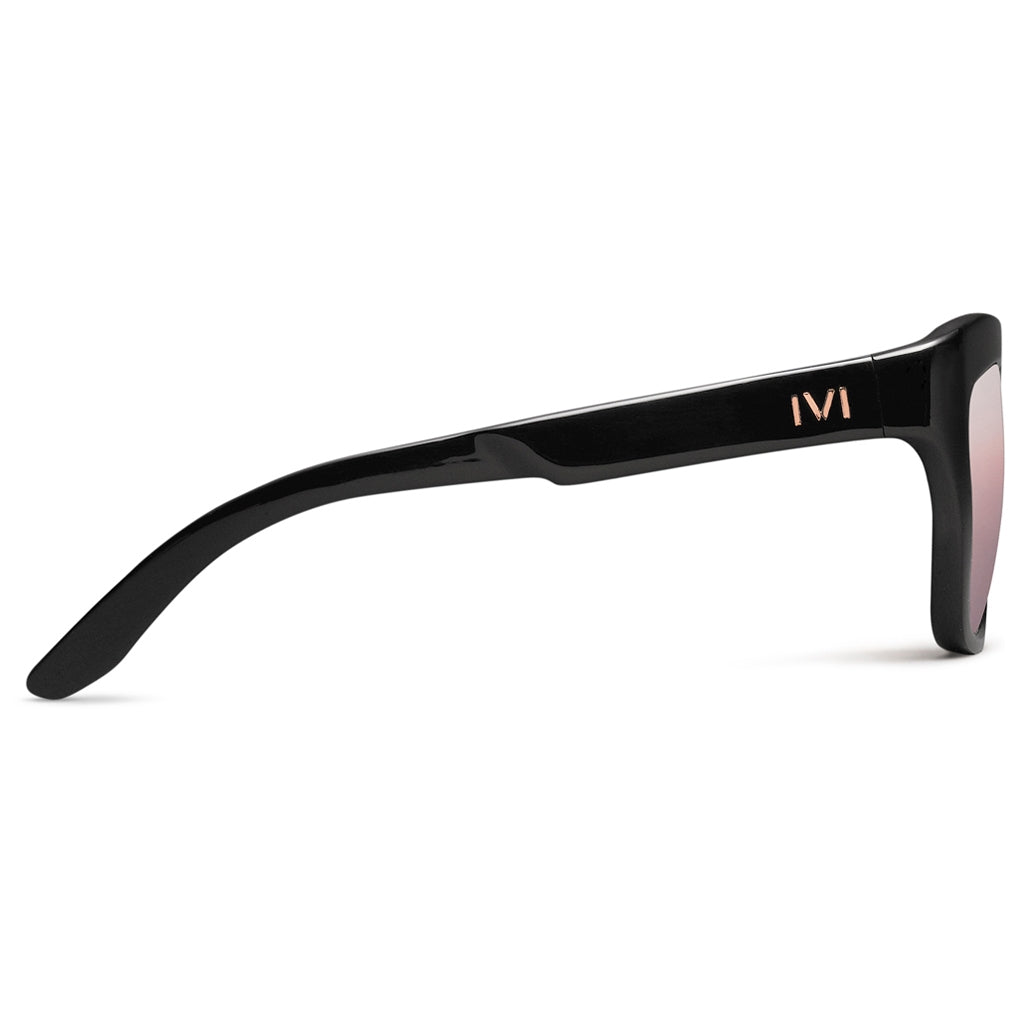 Bonnie: Polished Black / Rose Gradient Lens - Get it from Bo
