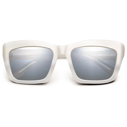 Bonnie: Polished Ivory Fade / Light Blue Chrome Flash Lens - Get it from Bo