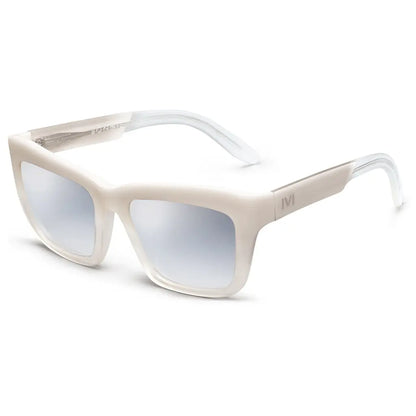 Bonnie: Polished Ivory Fade / Light Blue Chrome Flash Lens - Get it from Bo