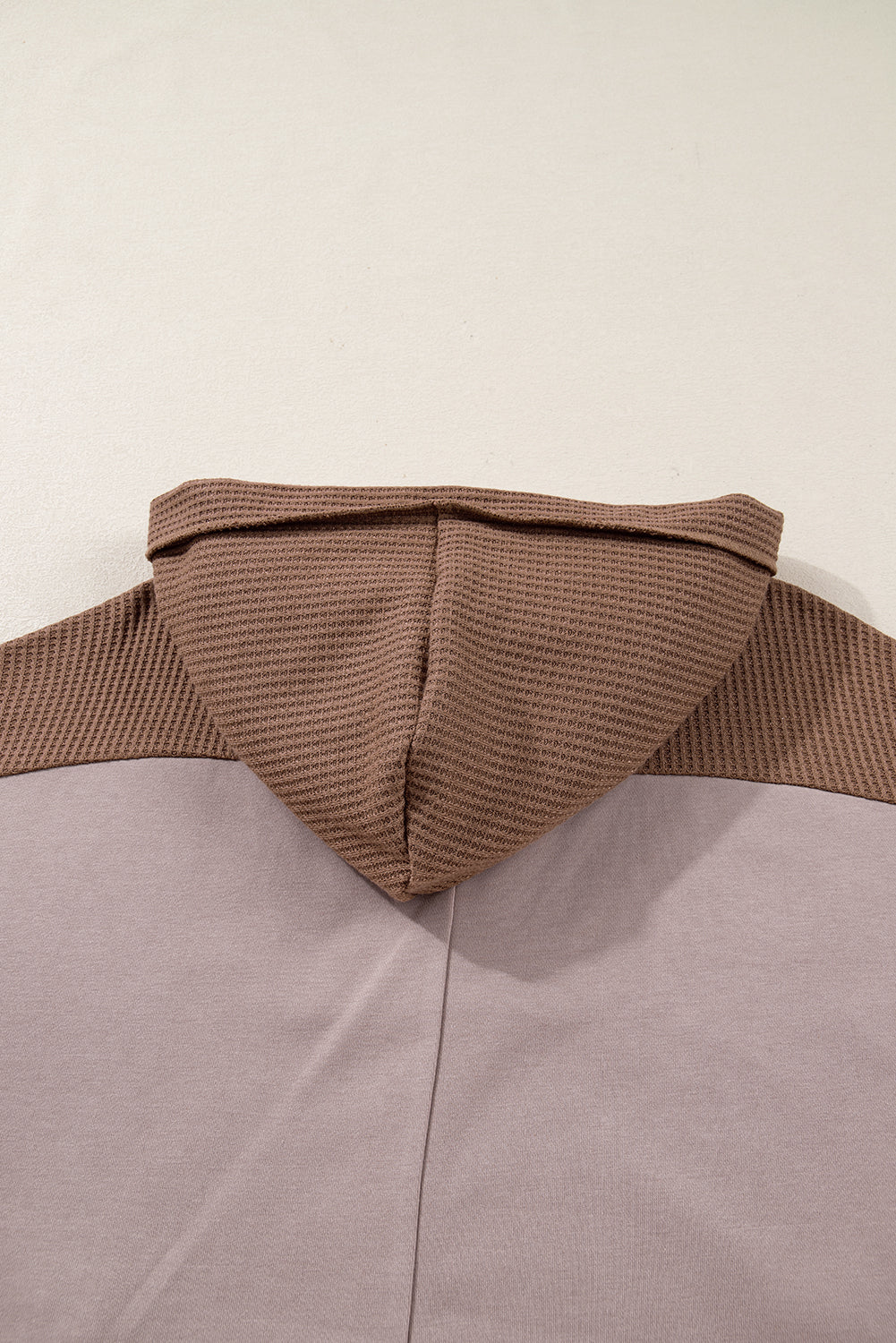 Alessia Exposed Seam Casual Hoodie