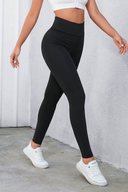 Charlee Tummy Control High Waist Leggings Threaded Pear
