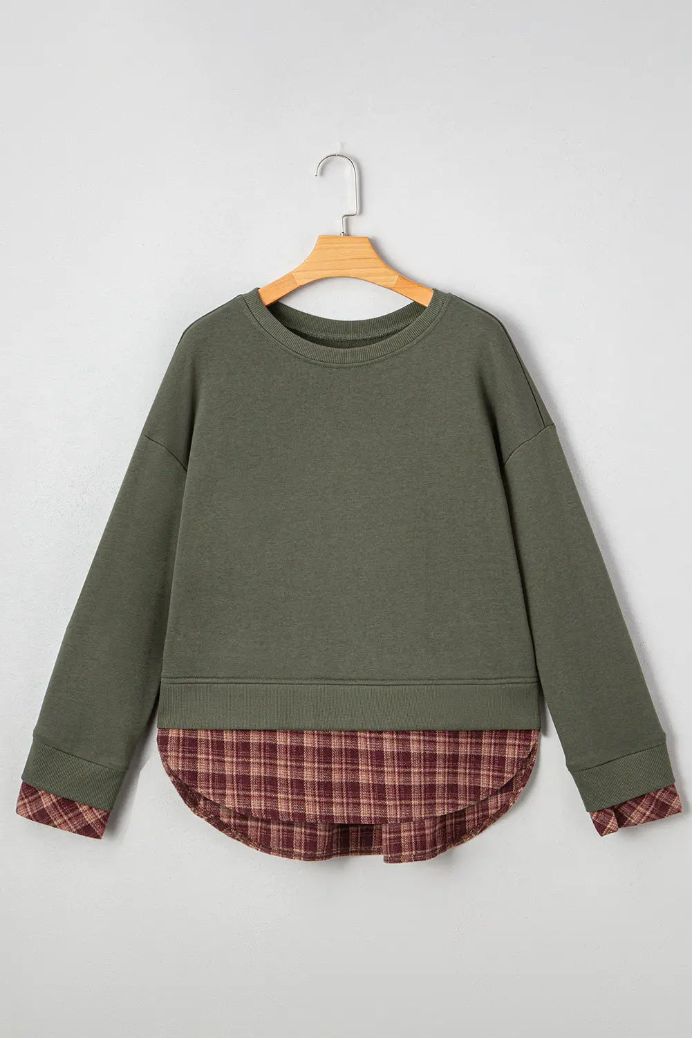 Rosa Patchwork Drop Shoulder Sweatshirt