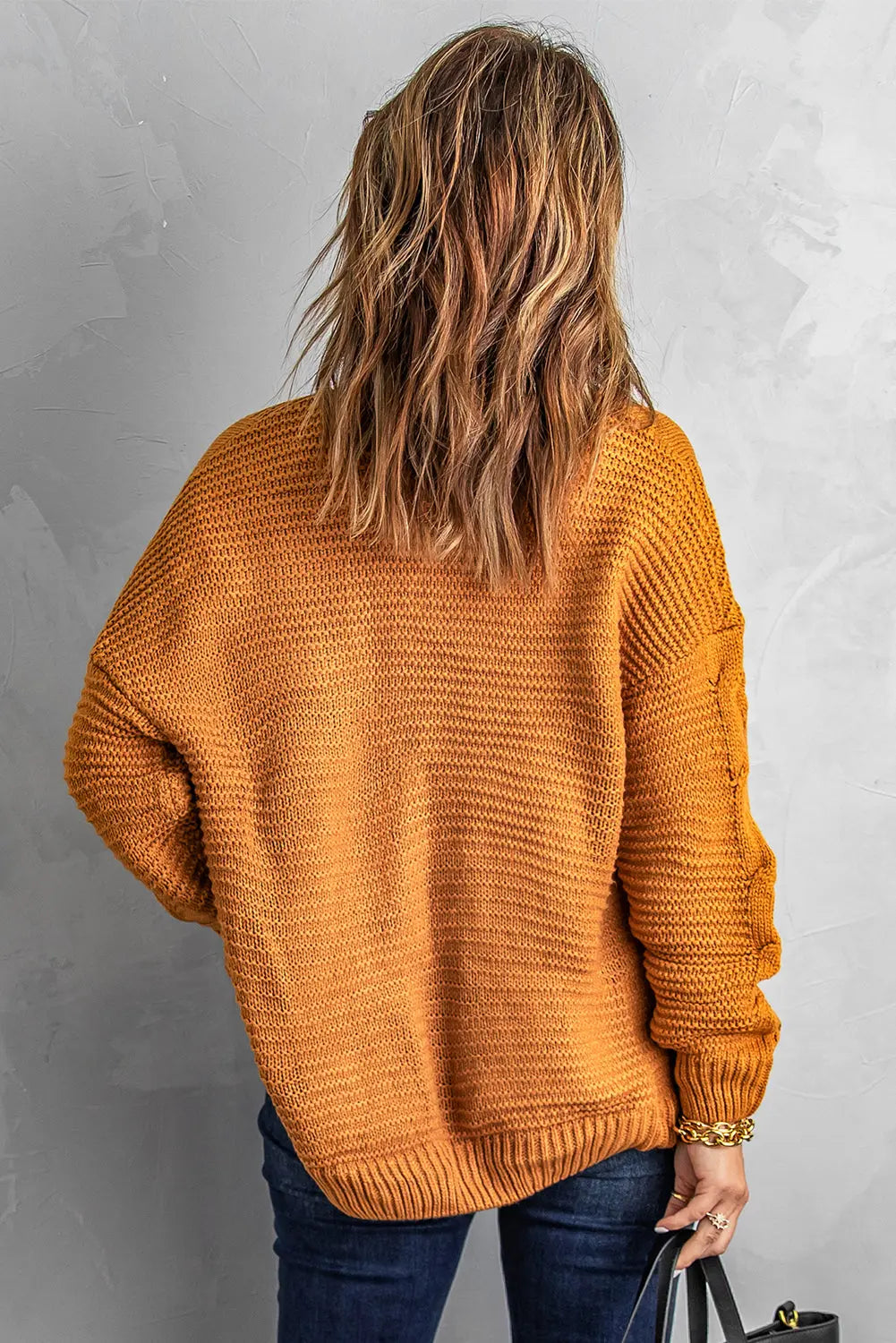 Lyralara Long Sleeve Knit Cardigan