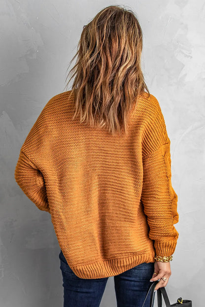 Lyralara Long Sleeve Knit Cardigan