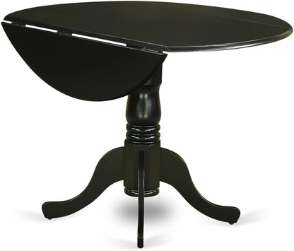 DLGR3-BLK-W Dining Table Set ShipItFurniture