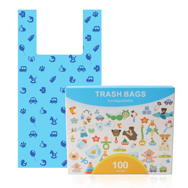 dog waste bags, trash bags, bio