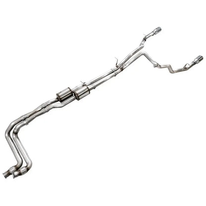 AWE 25+ RAM 1500 3.0TT 0FG Catback Touring Exhaust - Chrome Silver Tips NP Motorsports