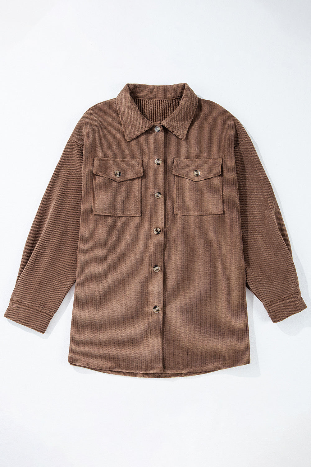 Eleanor Corduroy Flap Up Shacket