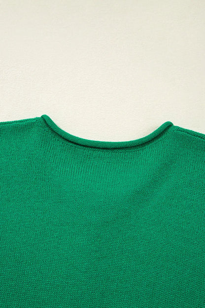 Evatyn Knit Drop Shoulder Sweater