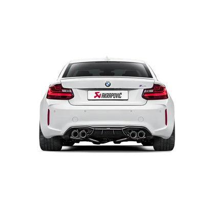 Akrapovic 16-17 BMW M2 (F87) / 2018+ BMW M2 Competition/M2 CS (F87N) Rear Carbon Fiber Diffuser - Hi NP Motorsports
