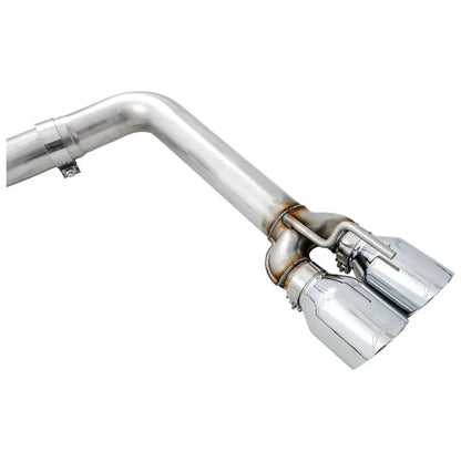 AWE Tuning 2015+ Dodge Challenger 6.4L/6.2L SC Track Edition Exhaust - Quad Chrome Silver Tips NP Motorsports