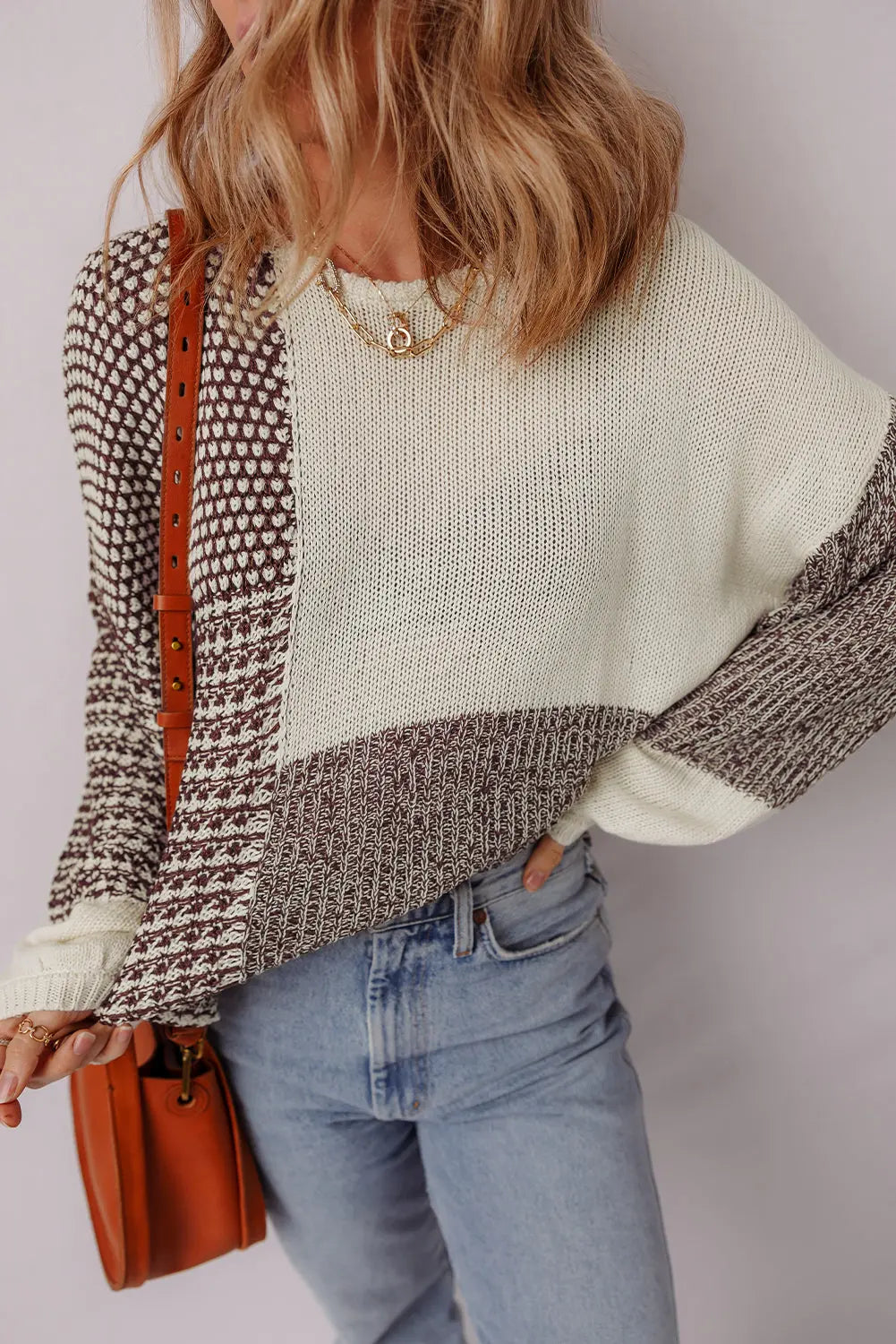 Mia Drop Shoulder Loose Sweater