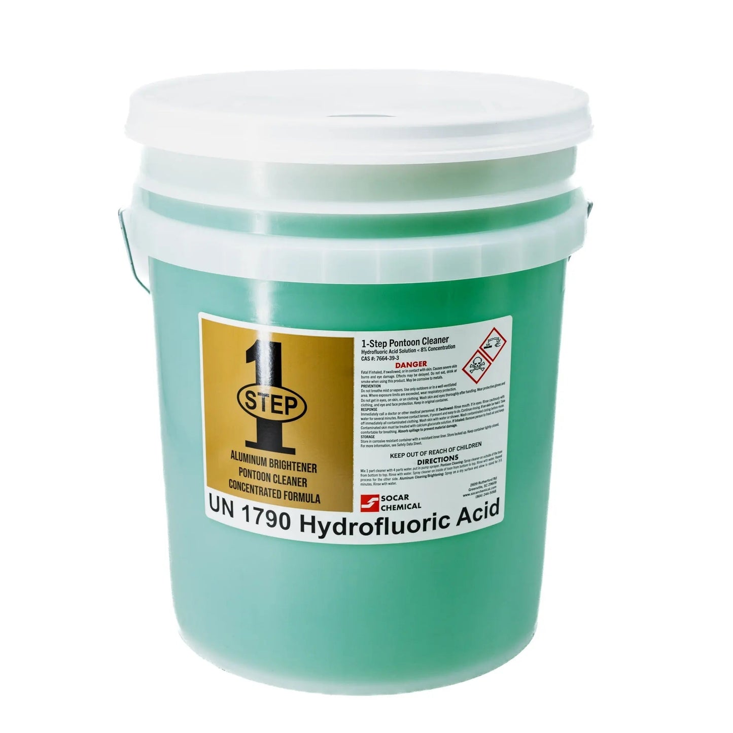 1-Step Pontoon Cleaner Concentrate (1 Gal Makes 5 Gal) - Get it from Bo